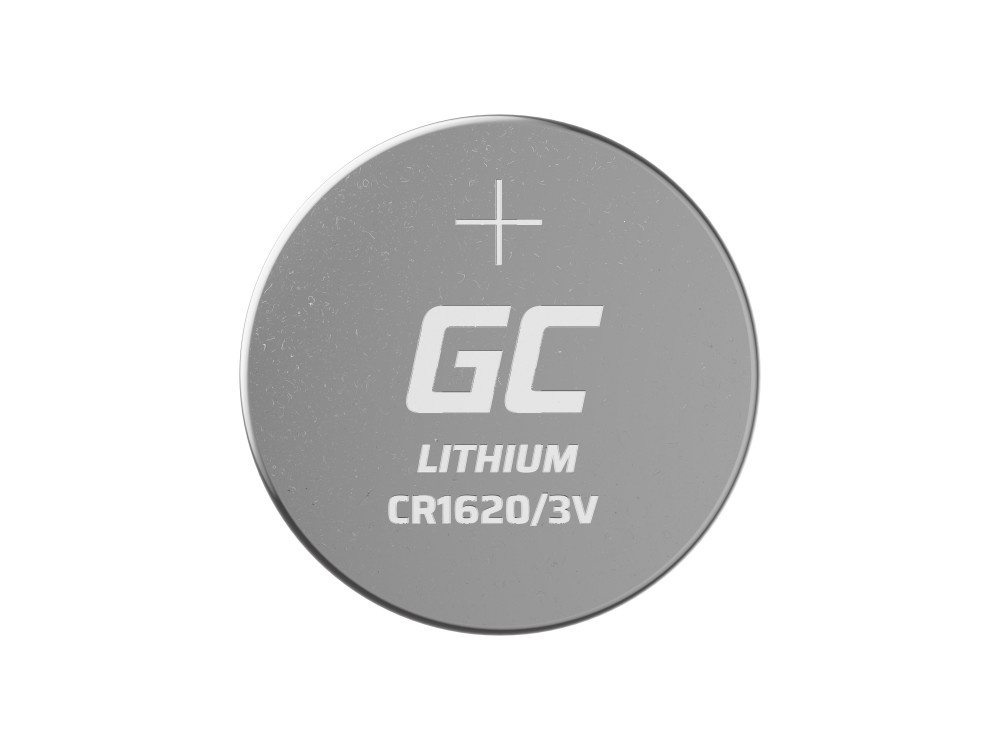 5x Líthium CR1620 3V 70mAh elem XCR03