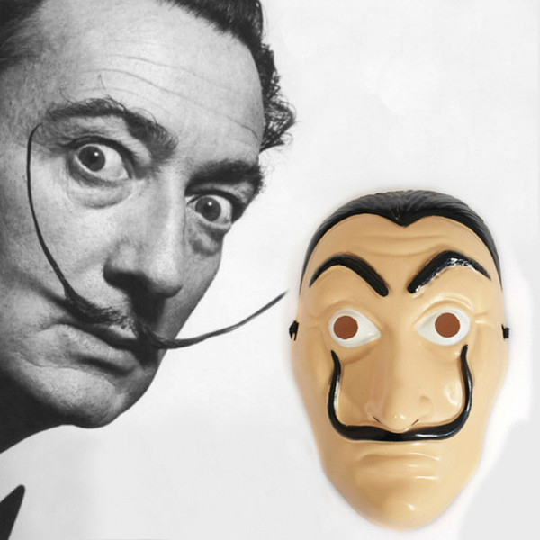 A nagy pénzrablás Salvador Dali maszk