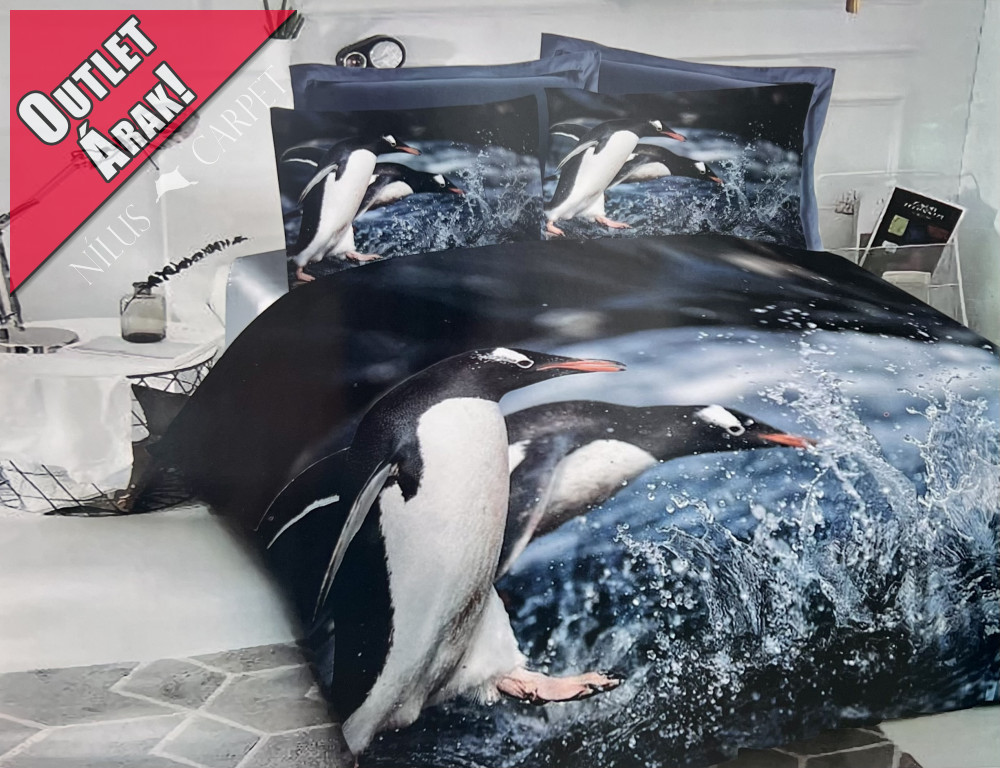 Animals pingvines ágynemű garnitura 7 részes