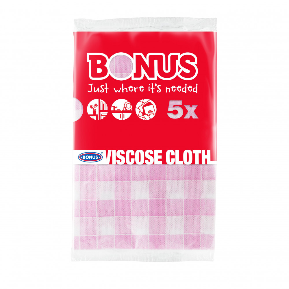 Bonus viszkóz mosogatókendő 5 darabos
