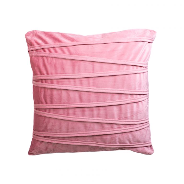 JAHU Dekoratív párna Ella 45 x 45 cm rózsaszín