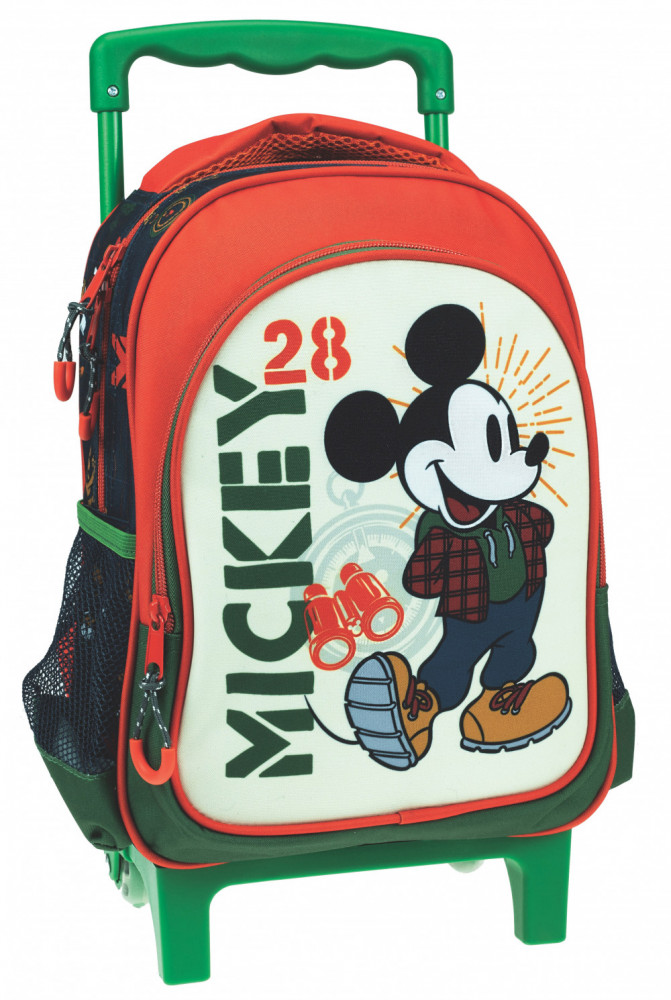 Disney Mickey Hike gurulós ovis hátizsák, táska 30 cm