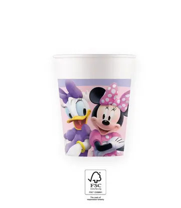 Disney Minnie Junior papír pohár 8 db-os 200 ml FSC