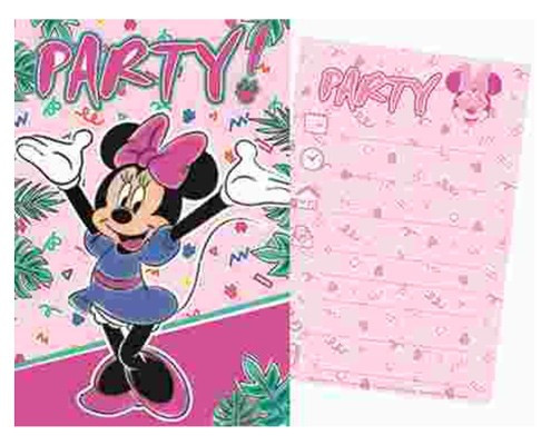Disney Minnie Party Meghívó