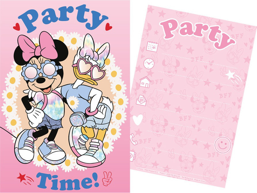 Disney Minnie party meghívó