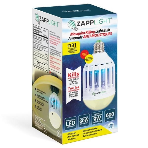 E27 szúnyogírtó LED lámpa UV-fénnyel