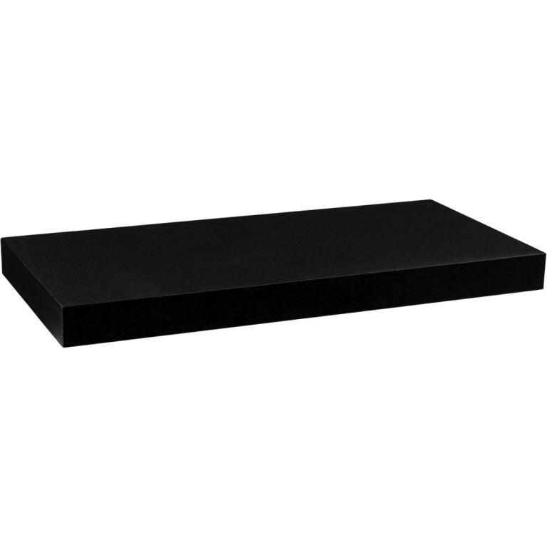 Fali polc STILISTA® Volato 110 cm - fekete matt