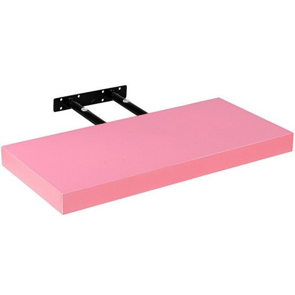 Fali polc STILISTA® Volato 110 cm - rózsaszín