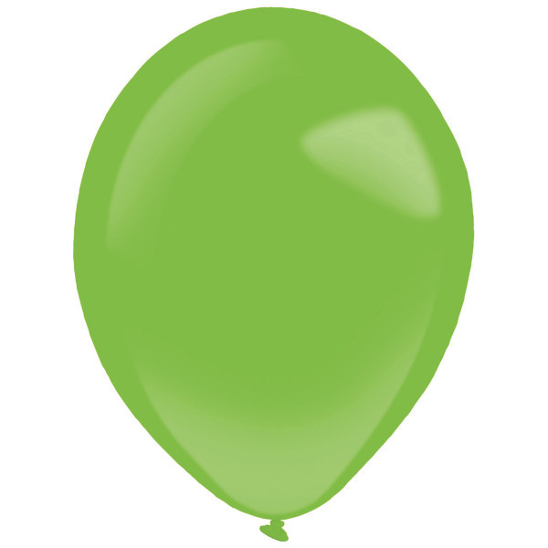 Zöld Festive Green léggömb, lufi 100 db-os 5 inch (13 cm)