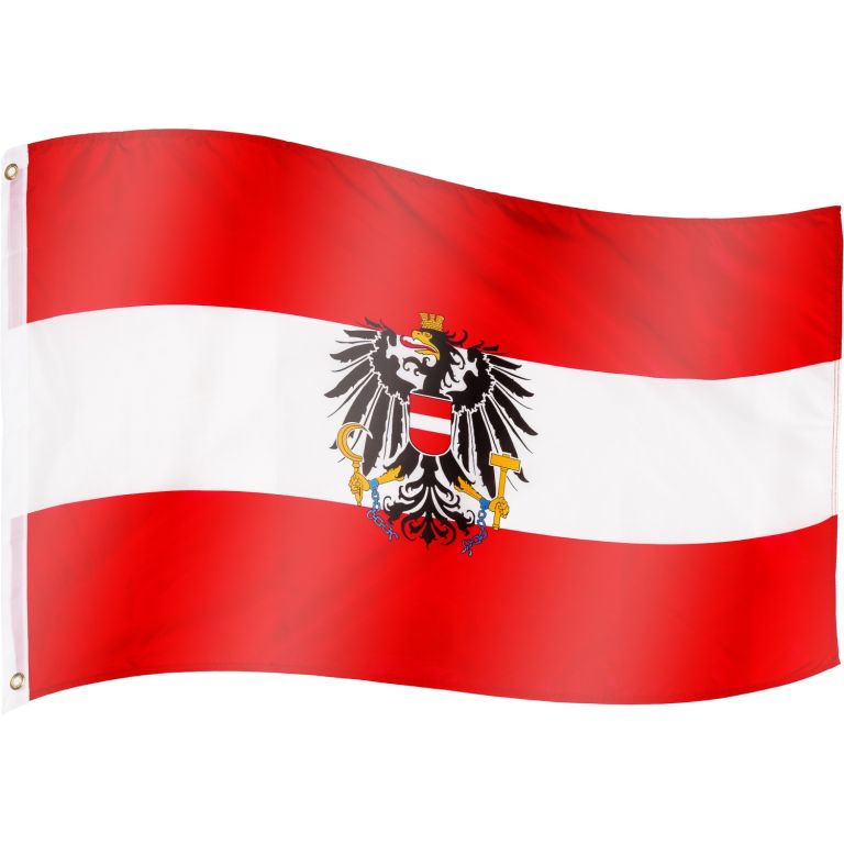 FLAGMASTER® Zászló Osztrák AUT 120 x 80 cm