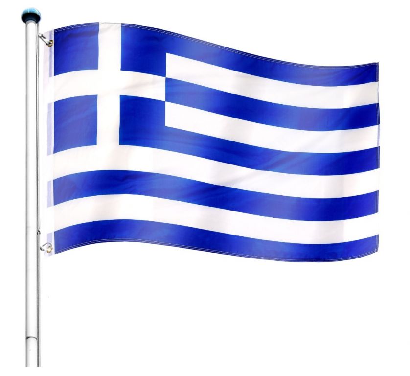 FLAGMASTER® Zászló rúddal Görög GRE 650 cm