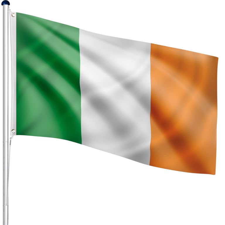 FLAGMASTER® Zászló rúddal Ír IRE 650 cm