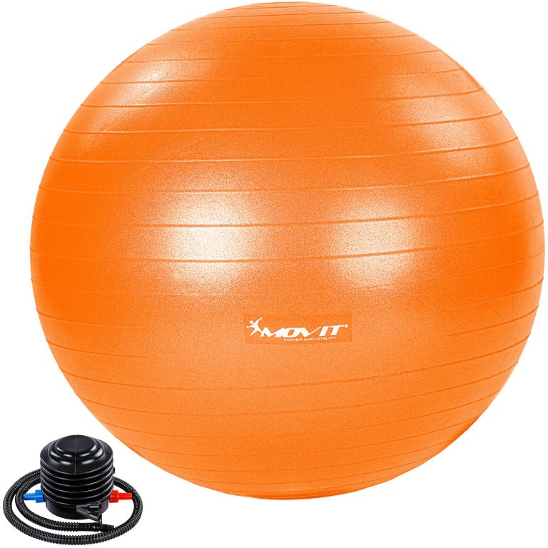 Gimnasztikai labda MOVIT® 85 cm - narancssárga