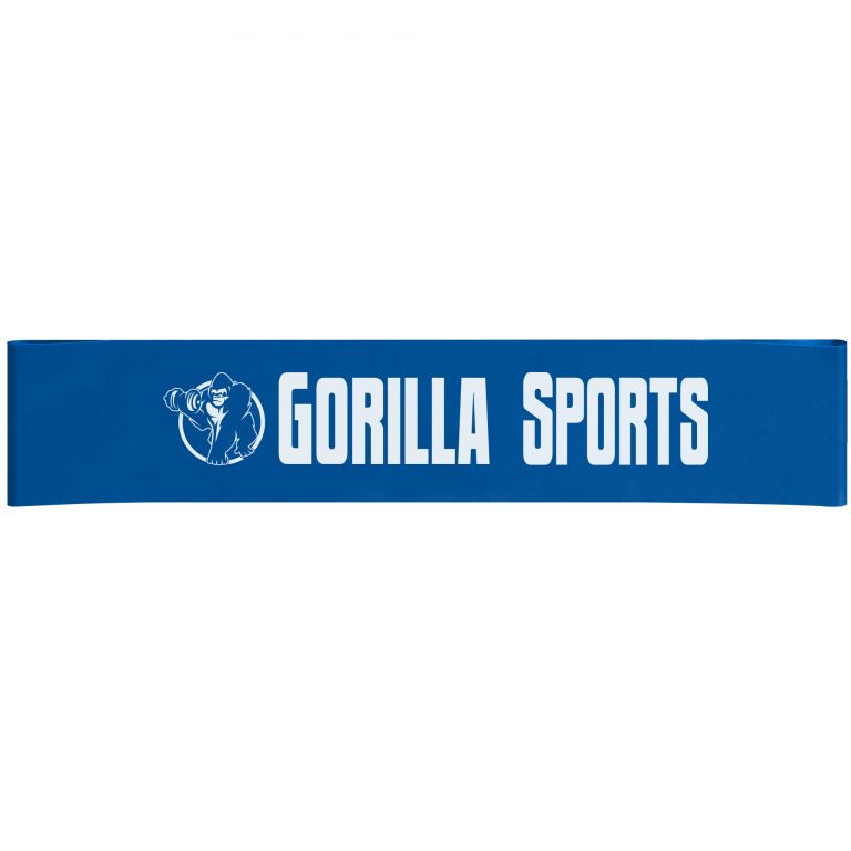 Gorilla Sports Fitnesz gumiszalag 25 lb kék