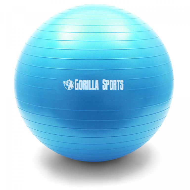 Gorilla Sports Gimnasztikai labda 75 cm kék