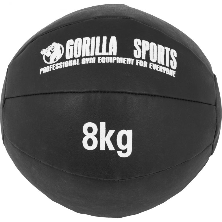 Gorilla Sports Medicinlabda fekete 8 kg