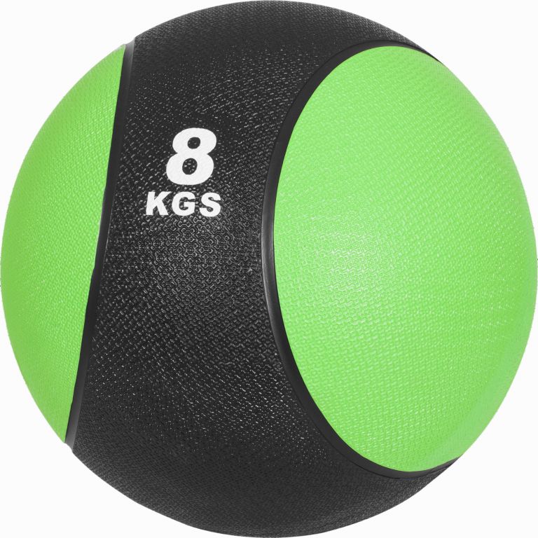 Gorilla Sports Medicinlabda zöld/fekete 8 kg