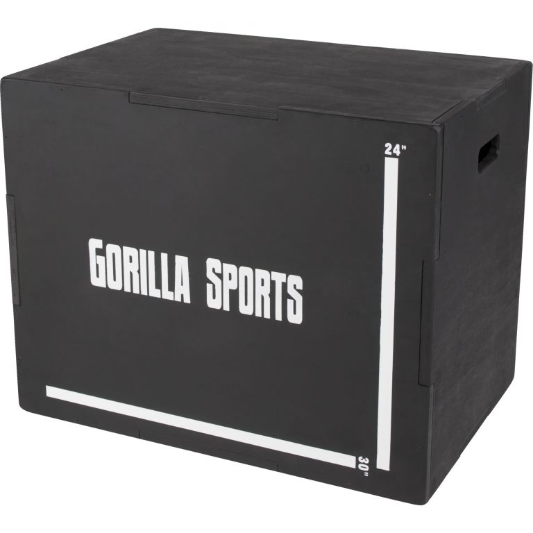 Gorilla Sports Plyobox fekete