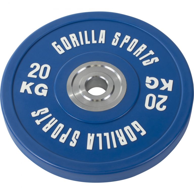 Gorilla Sports Súlytárcsa gumírozott 20 kg