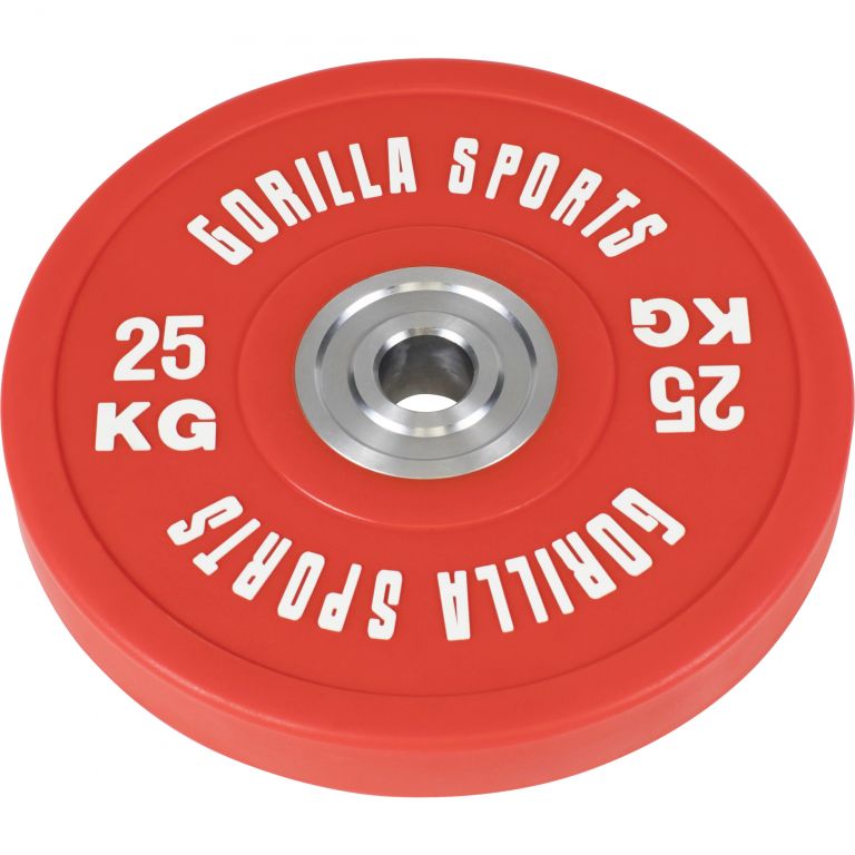 Gorilla Sports Súlytárcsa gumírozott 25 kg