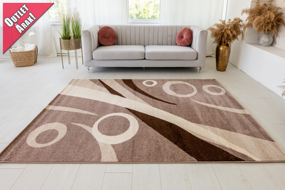 Malaga Art 2309 (Brown) modern szőnyeg 3db-os 60x Szett Barna-Bézs