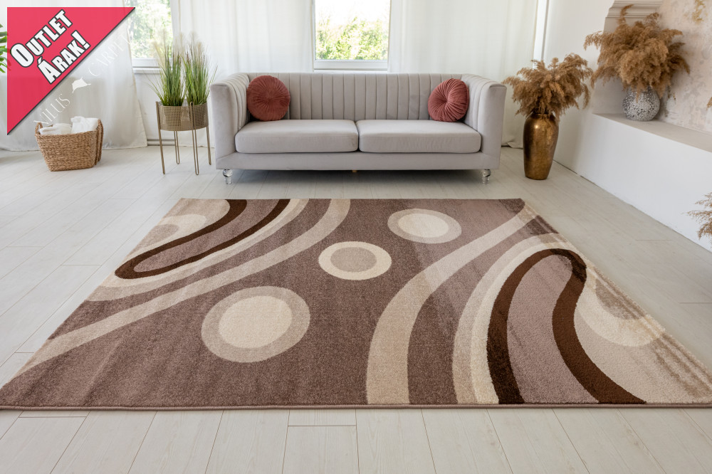 Malaga Art 2313 (Brown) modern szőnyeg 3db-os 60x Szett Barna-Bézs