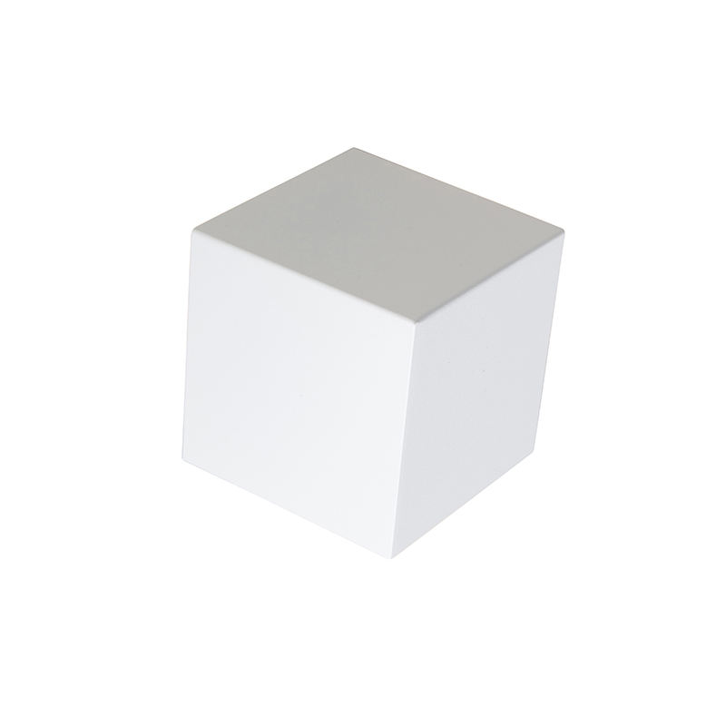 Modern fali lámpa fehér - Cube