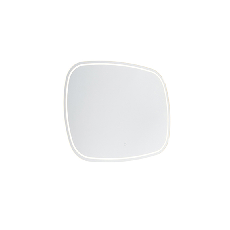 Modern fürdőszobai tükör 60x80 cm, LED-del, érintőfény-szabályozóval, IP44 - Miral