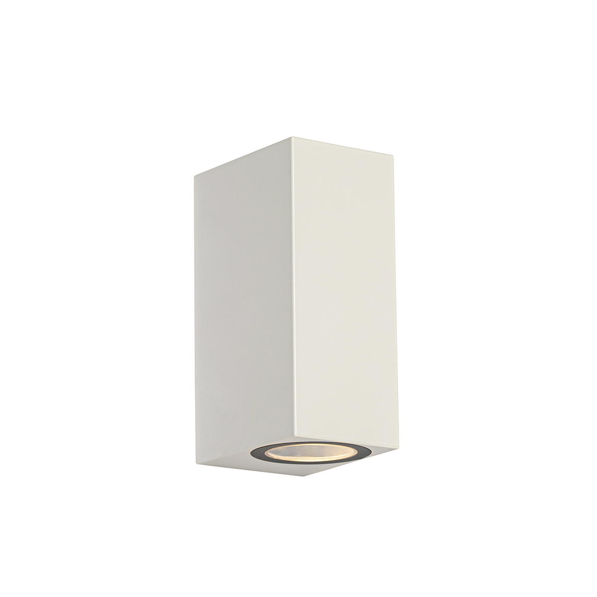 Modern kültéri fali lámpa fehér műanyag 2 lámpás - Baleno