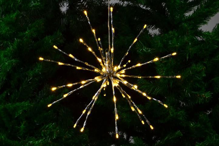NEXOS Karácsonyi LED világítás csillag 120 LED meleg fehér