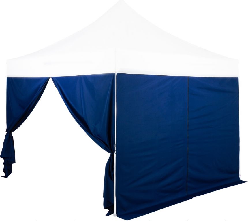 INSTENT PRO Oldalfal parti sátorhoz 3 x 3 m kék