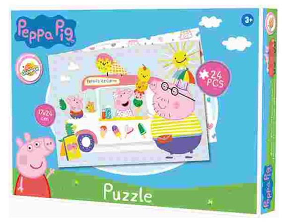 Peppa malac puzzle 24 db-os