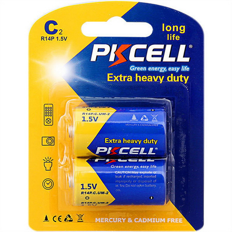 PKCELL Extra heavy duty elem C R14P 2darab