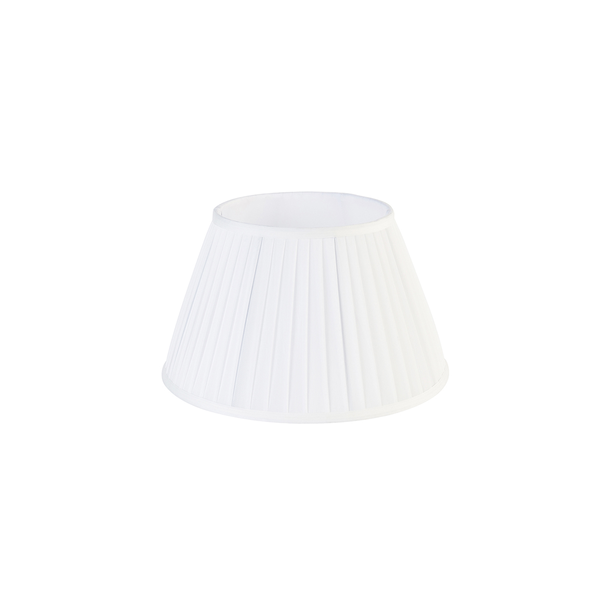 Plisse lámpaernyő fehér 35/20 cm