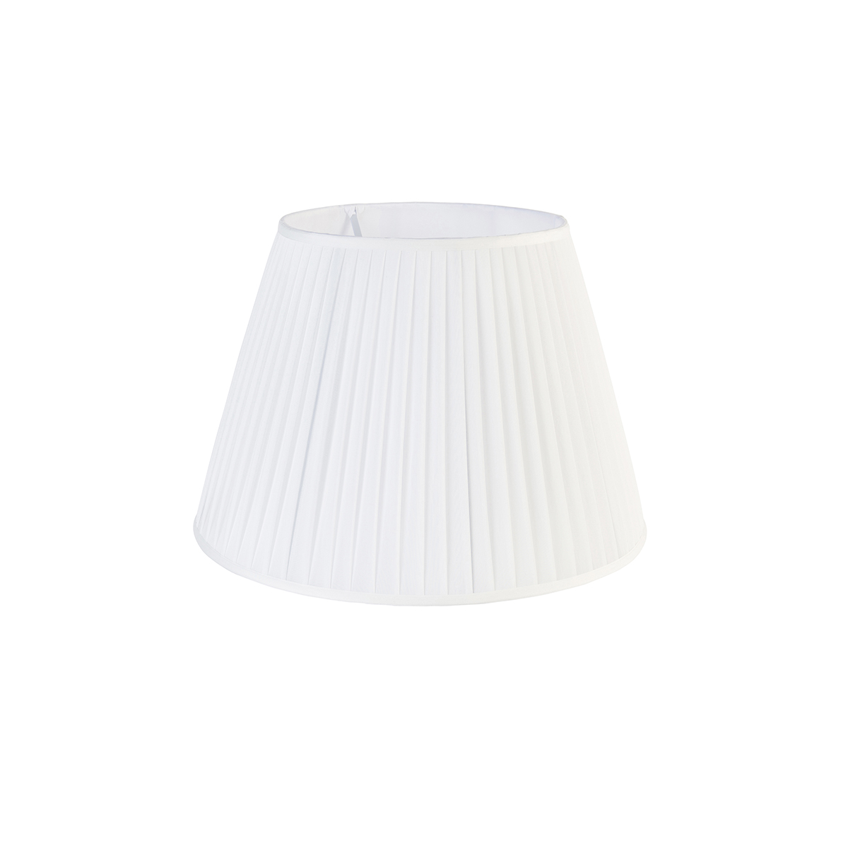 Plisse lámpaernyő fehér 45/30 cm