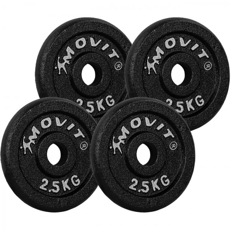 MOVIT® Súlytárcsa készlet 4 x 2,5 kg öntöttvas