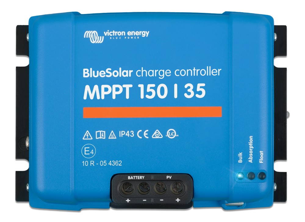 Victron Energy BlueSolar MPPT 150/35 12V / 24V / 36V / 48V 35A napelemes töltésvezérlő