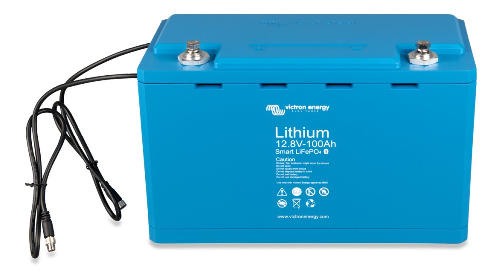 Victron Energy LiFePO4 12,8V/100Ah - Smart lítium-vas-foszfát akkumulátor