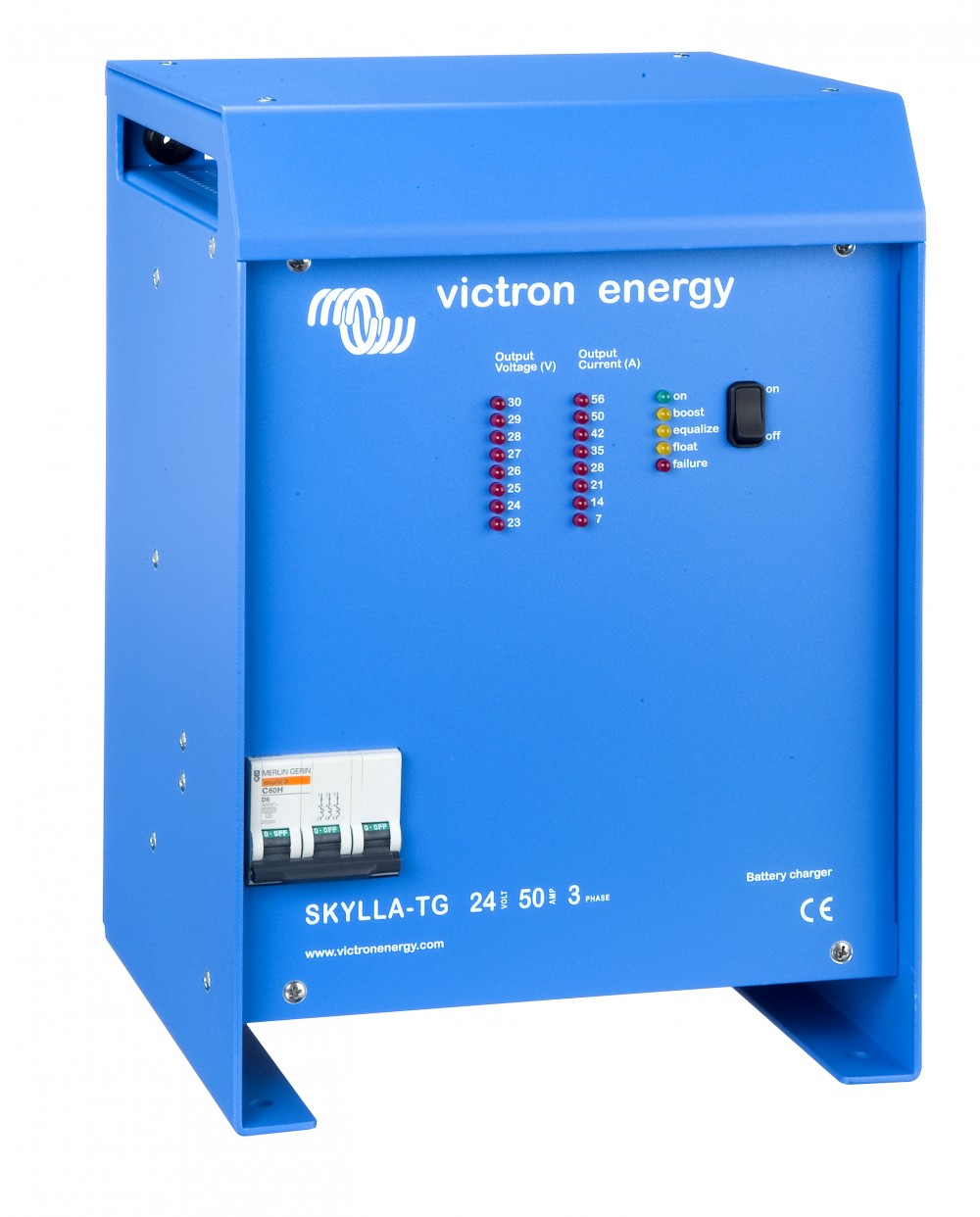 Victron Energy Skylla-TG 24V 50A (1+1) 3 fázisú akkumulátortöltő