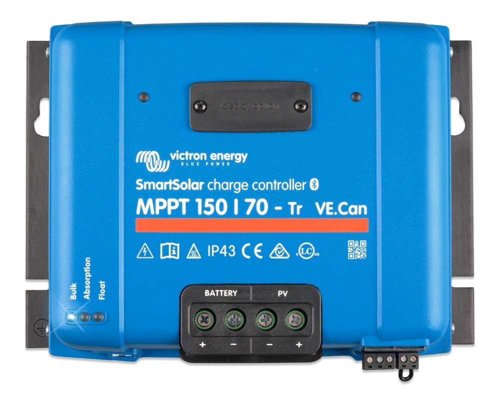 Victron Energy SmartSolar MPPT 150/70-Tr VE.Can 12V / 24V / 36V / 48V 70A napelemes töltésvezérlő