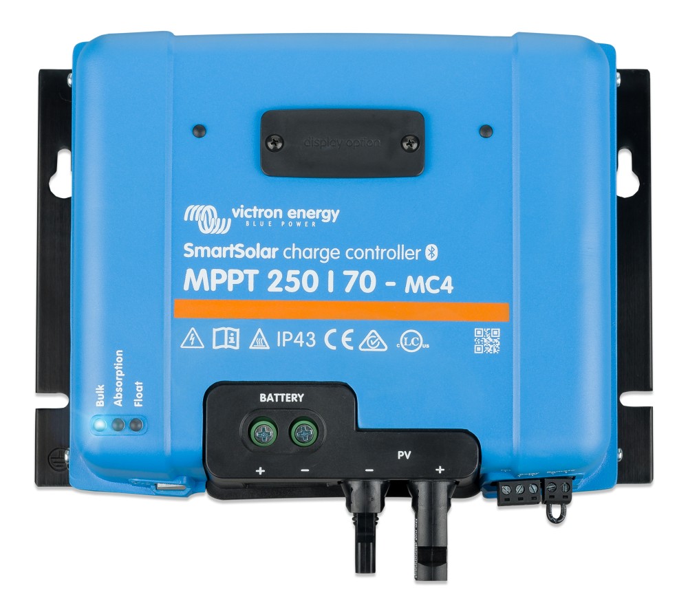 Victron Energy SmartSolar MPPT 250/70-MC4 12V / 24V / 36V / 48V 70A napelemes töltésvezérlő