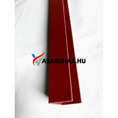 Alumínium profil 30 x 30 x 5800 x 2mm U 26mm Szín: ZL 3006  Tégla vörös