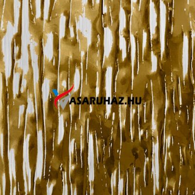 Színezett nyomott (mintás) lemez, pegasus, arany, 1250x2500 mm, 0,6 mm vastag, 304