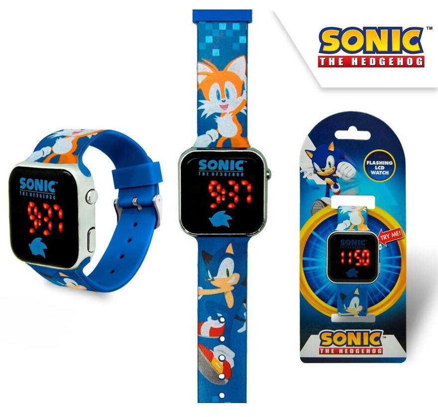 Sonic, a sündisznó Prime digitális LED karóra