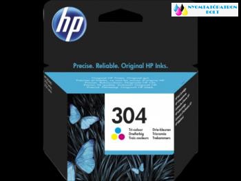 HP 304 színes eredeti tintapatron N9K05AE