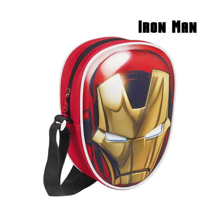 3D Iron Man (Vasember) Gyerek mini válltáska (eredeti licensz)