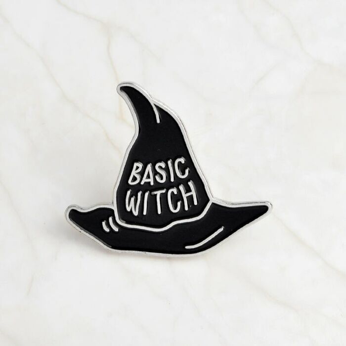 Basic Witch boszi kalap kitűző