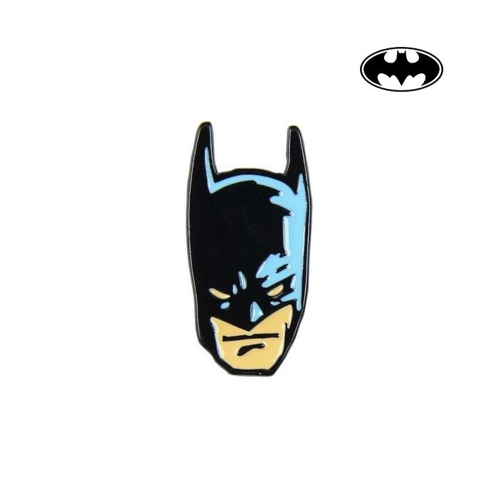 Batman fém kitűző (III), táskára, pénztárcára, dzsekire, 3 cm