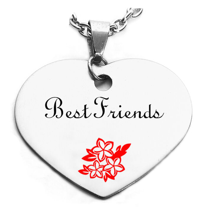 Best Friends medál lánccal vagy kulcstartóval