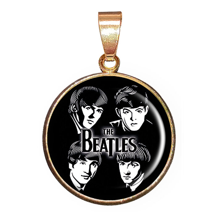 CARSTON Elegant – Beatles – medál lánccal vagy kulcstartóval